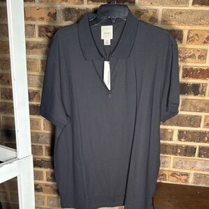 Calvin Klein Men's Dark Gray Polo Shirt